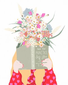 Self Care, ca. 2019 (blandede medier) af Leah Straatsma