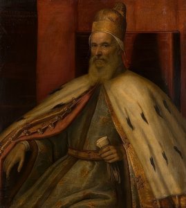Portræt af Doge Marcantonio Memmo (1537-1615, Doge siden 1612). 1600-tallet