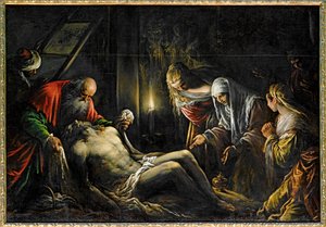 La Deposition - Aflejringen ... af Leandro da Ponte Bassano