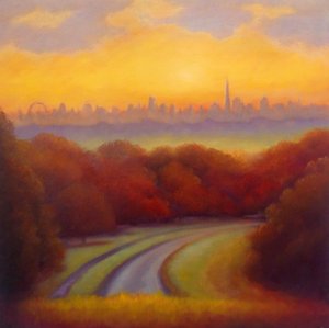 Autumn Dawn Richmond Park, 2023 af Lee Campbell