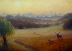 Richmond Park Autumn Morning, 2020 af Lee Campbell