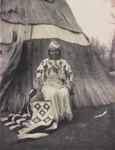 Edna Kash-kash, en Cayuse indisk kvinde af Lee Moorhouse