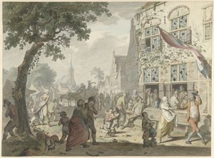 landsbymesse af Leendert Overbeek