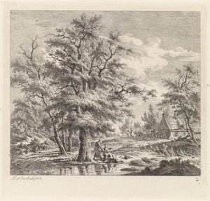 To drenge ved en sø