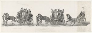 Invitation til koncert, bal og fulde elever, 1835 Invitation Koncert / Bal ved Inteekening / Deus nobis haec otia fecit (titel på objekt) De enkelte forestillinger, som de opstigninger afholdes af H.H. Studerende fra Leidsche Hoogeschoo af Leendert Springer (I)