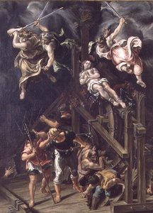Den hellige Katarinas martyrium