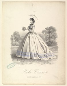 Robe Trianon, Dollfus Mieg & Cie, 1865. af Lemercier et Compagnie