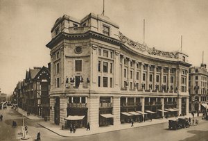 East India House, Libertys Individualized Frontage på New Regent Street, c1935. af Lemere