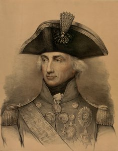 Viceadmiral Horatio Nelson (1758-1805) af Lemuel Francis (after) Abbott