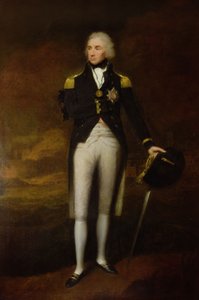 Portræt af Admiral Viscount Nelson (1758-1805) (olie på lærred) af Lemuel Francis Abbott