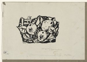 Tre pærer af Leo Gestel (signed by artist)