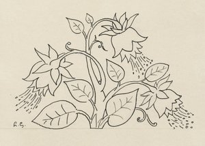 Blomsterbusk af Leo Gestel