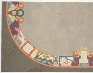 Design del tæppe af Leo Gestel