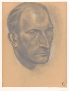 Portræt af en ukendt mand af Leo Gestel