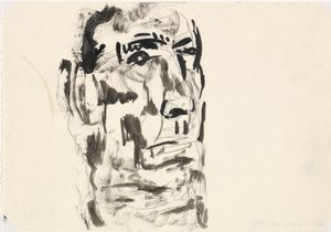 Portræt af mennesker Uden titel af Leo Gestel