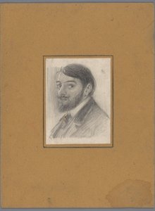 Selvportræt af Leo Gestel af Leo Gestel