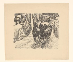 Zinnwald (Ertsgebergte) (original titel på objektet) af Leo Gestel