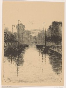 Singel te Utrecht (original titel på objekt) af Leo Klein von Diepold