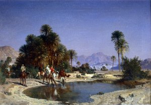 Leon-Adolphe Belly karavanen i ørkenoasen