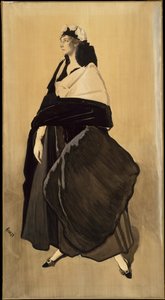 Ida Rubinstein, ca. 1910 af Leon Bakst