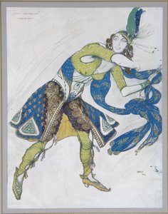 Indisk dans The Marquise de Casati, 1912 af Leon Bakst