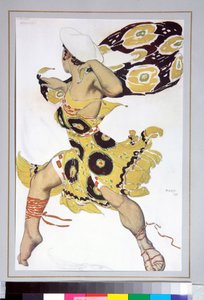 Phobos. Kostume til balletten "Narcissus" af Leon Bakst