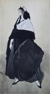 Portræt af Ida Rubinstein af Leon Bakst