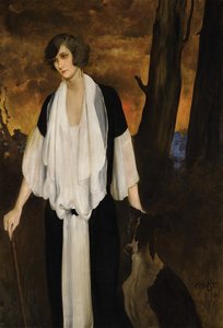 Portræt af Rachel Strong, den fremtidige grevinde Henri de Boisgelin, 1924 af Leon Bakst