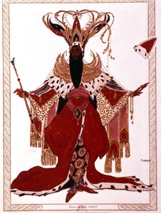 Richard Strauss "" The Legend of Joseph "" Paris Opera, maj 1914. Kostume af Leon Bakst af Leon Bakst