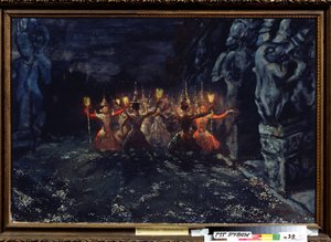 Den siamesiske hellige dans af Leon Bakst