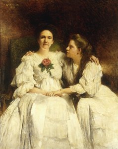 Mor og Datter, 1905 af Leon Bonnant