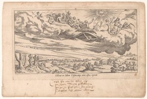 Olympiske guder beundrer den nye konstellation Le Fable de Calisto (serietitel) Myth of Callisto (serietitel)