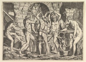 Venus i Vulcans Smedje, 1546-47.
