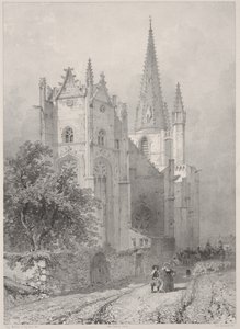 Hennebont Kirke, Bretagne af Leon Gaucherel