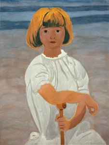 Pige på stranden af Leon Spilliaert