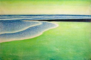 Grønt havlandskab af Leon Spilliaert