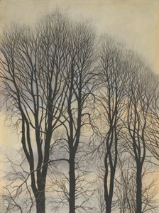 Træ i himlen af Leon Spilliaert