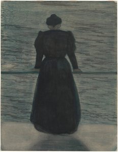 Kvinde ved havet af Leon Spilliaert