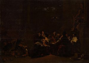 Pashur, der slår Jeremias i templet