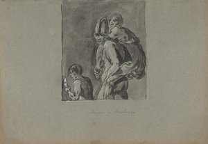 Æneas og Anchises, 1611-74.