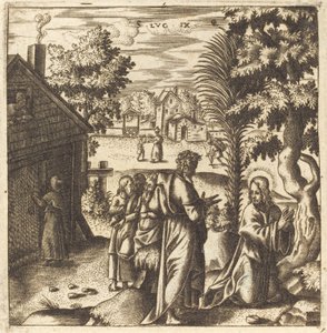 Kristus beder af Leonard Gaultier
