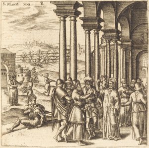Kristus i templet af Leonard Gaultier
