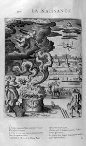 Fødslen, 1615 af Leonard Gaultier