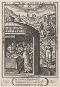 Januarfestlighederne (januar: omskæringen) af Leonard Gaultier