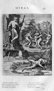 Midas, 1615 af Leonard Gaultier