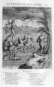 Neptun og Amymone, 1615 af Leonard Gaultier