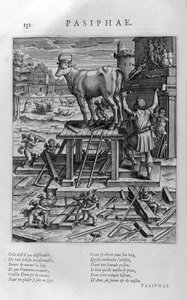 Pasiphae, minotaurens mor