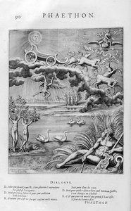 Phaetons fald, 1615 af Leonard Gaultier