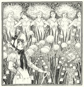 Elskerinde Mary, tværtimod, hvordan vokser din have (gravering) af Leonard Leslie Brooke