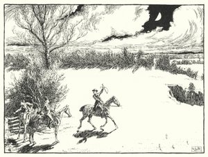 Der var tre joviale walisere (gravering) af Leonard Leslie Brooke